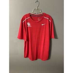 Nike UH Football Shirt Mens Large Short  Sleeve Houston Cougars